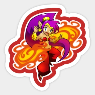 Half Genie Hero Sticker